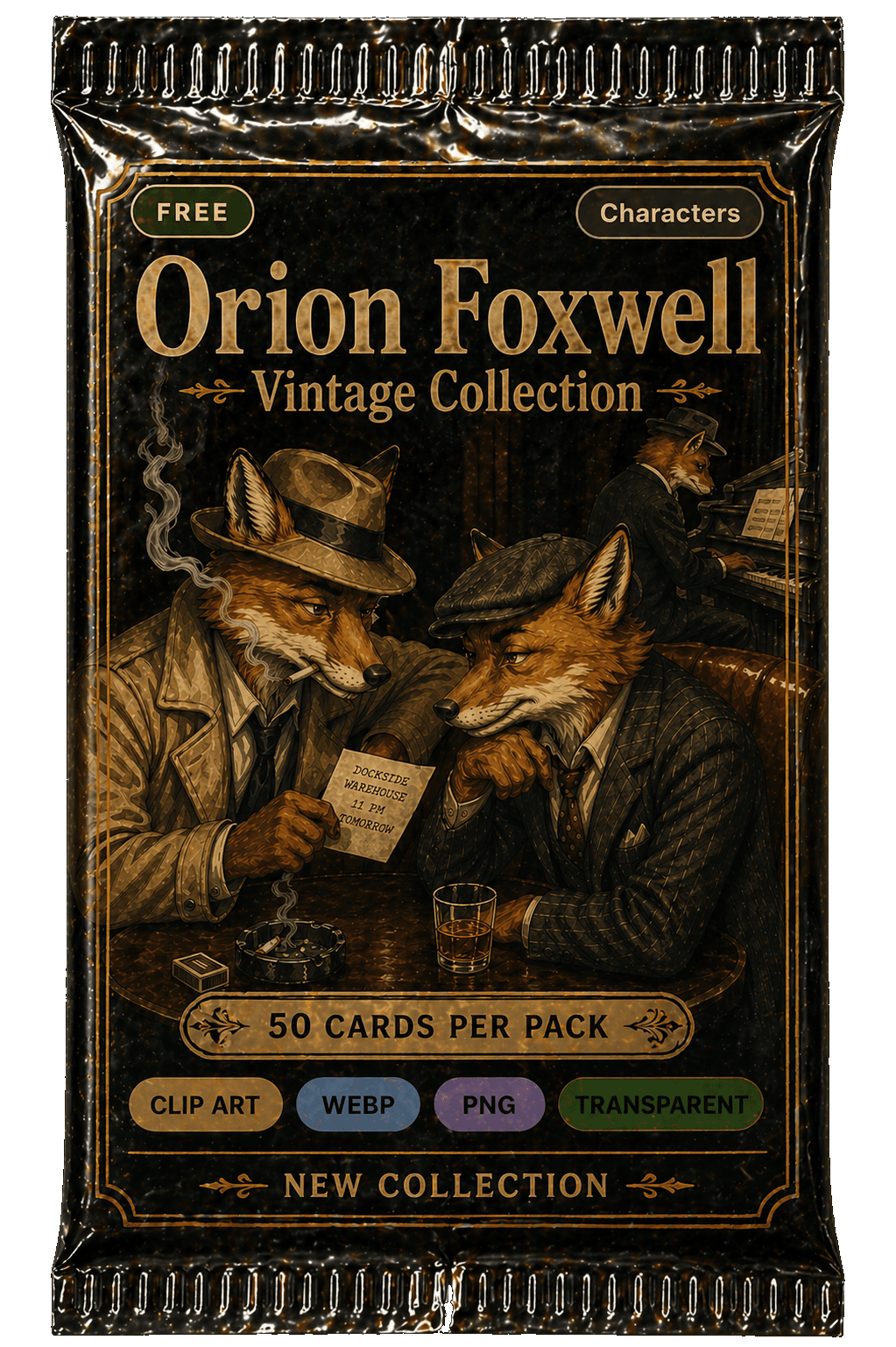 Orion Foxwell Vintage Collection sealed theme pack preview